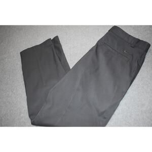 Nike Golf Pants Mens Size 34 x 30 Dri-Fit Performance Polyester Gray Flat Front